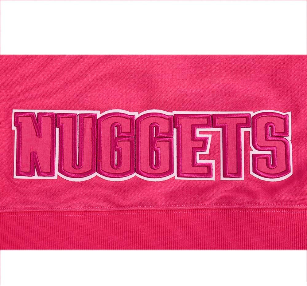 imagePro Standard Womens NBA Classic Triple Pink Cropped Pullover HoodieBeetroot Purple