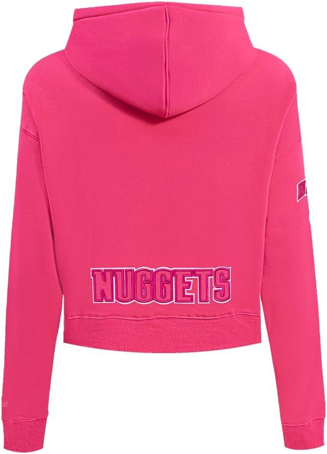 imagePro Standard Womens NBA Classic Triple Pink Cropped Pullover HoodieBeetroot Purple