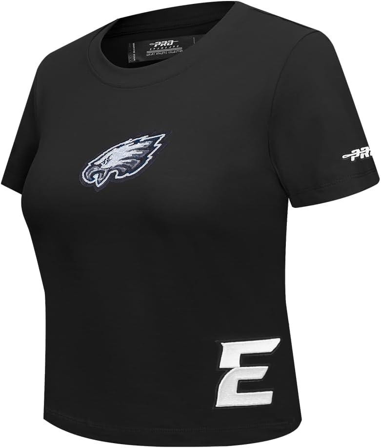 imagePro Standard Womens NFL Game Day Classics Short Sleeve Slim TeeBlack