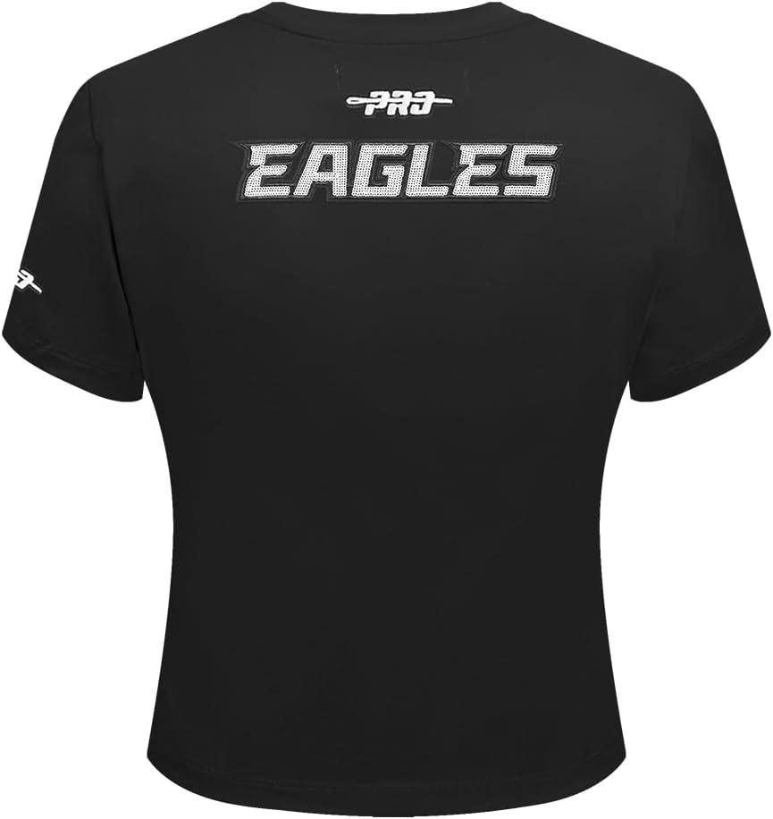 imagePro Standard Womens NFL Game Day Classics Short Sleeve Slim TeeBlack