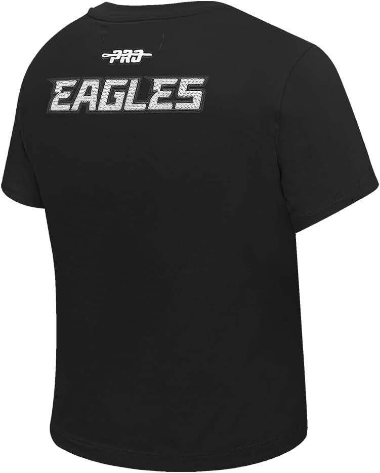 imagePro Standard Womens NFL Game Day Classics Short Sleeve Slim TeeBlack