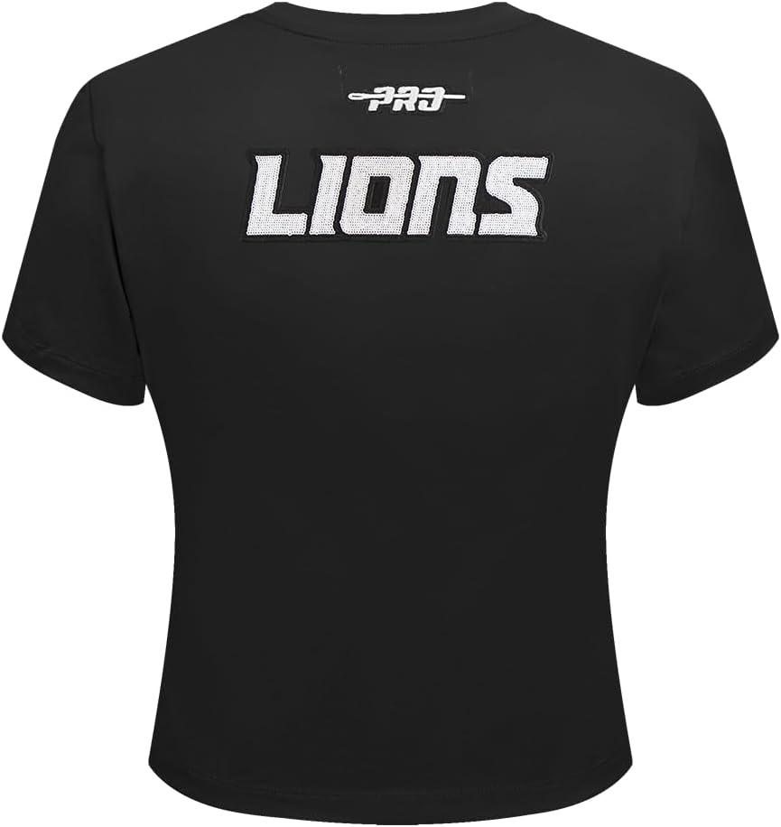 imagePro Standard Womens NFL Game Day Classics Short Sleeve Slim TeeBlack