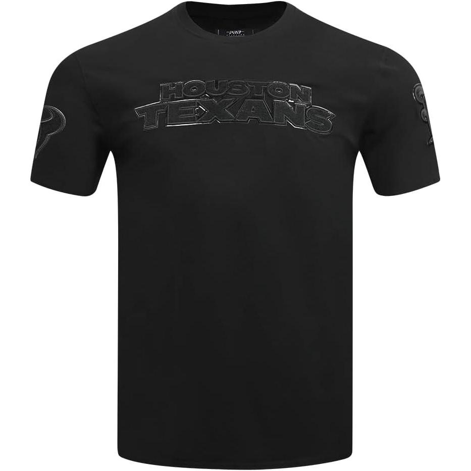 imagePro Standard Mens NFL Classic Triple Black Short Sleeve TeeBlack