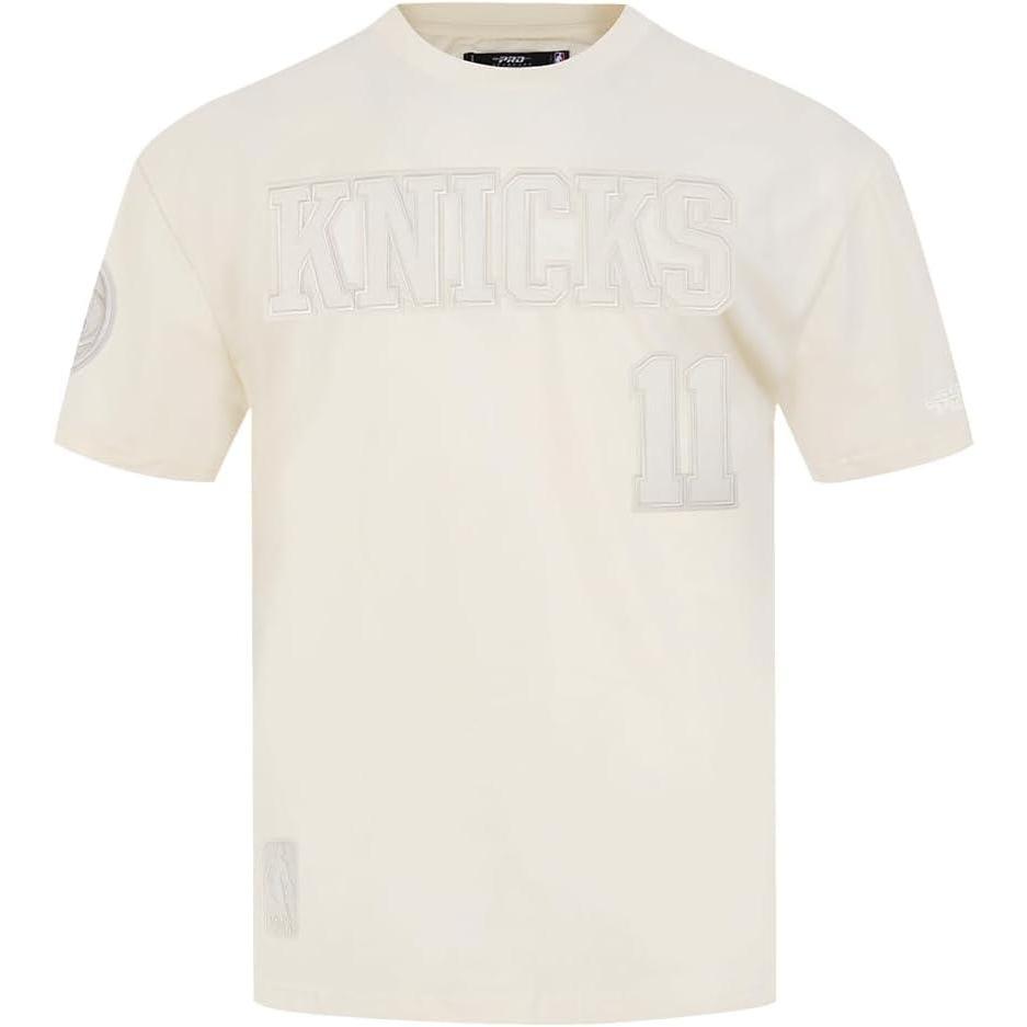 imagePro Standard NBA Mens Mens NBA New York Knicks Neutrals Player Cotton Short Sleeve TeeEggshell