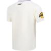 Pro Standard NBA Mens Mens NBA Modern Originals Cotton Short Sleeve Tee(Eggshell/ Purple)