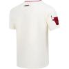 Pro Standard NBA Mens Mens NBA Modern Originals Cotton Short Sleeve Tee(Eggshell/ Red)