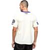 Pro Standard NBA Mens Mens NBA Modern Originals Cotton Short Sleeve Tee(Eggshell/Royal Blue)