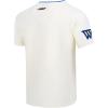 Pro Standard NBA Mens Mens NBA Modern Originals Cotton Short Sleeve Tee(Eggshell/Royal Blue)