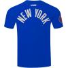 Pro Standard NBA Mens Mens NBA Modern Originals Cotton Short Sleeve Tee(Royal Blue)