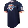 Pro Standard NBA Mens Mens NBA Oklahoma City Thunder Classic Player Mesh Down Top(Team Color)