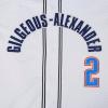 Pro Standard NBA Mens Mens NBA Oklahoma City Thunder Classic Player Mesh Down Top(White)