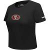 Pro Standard Womens NFL Game Day Classics Short Sleeve Slim Tee(Black)