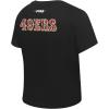 Pro Standard Womens NFL Game Day Classics Short Sleeve Slim Tee(Black)