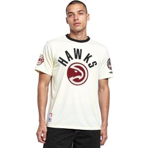 Pro Standard NBA Mens Mens NBA Modern Originals Cotton Short Sleeve Tee(Eggshell/ Black)