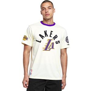 Pro Standard NBA Mens Mens NBA Modern Originals Cotton Short Sleeve Tee(Eggshell/ Purple)