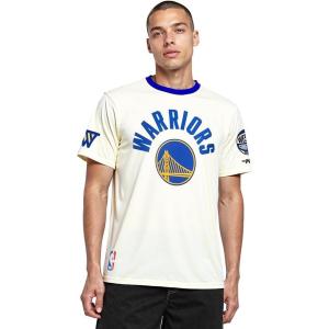 Pro Standard NBA Mens Mens NBA Modern Originals Cotton Short Sleeve Tee(Eggshell/Royal Blue)