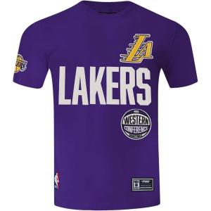 Pro Standard NBA Mens Mens NBA Modern Originals Cotton Short Sleeve Tee(Purple)