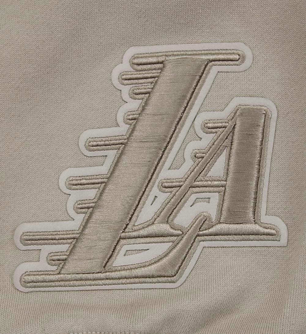 imagePro Standard Mens NHL Split Logo Cotton Double Knit Full Zip HoodieTaupe
