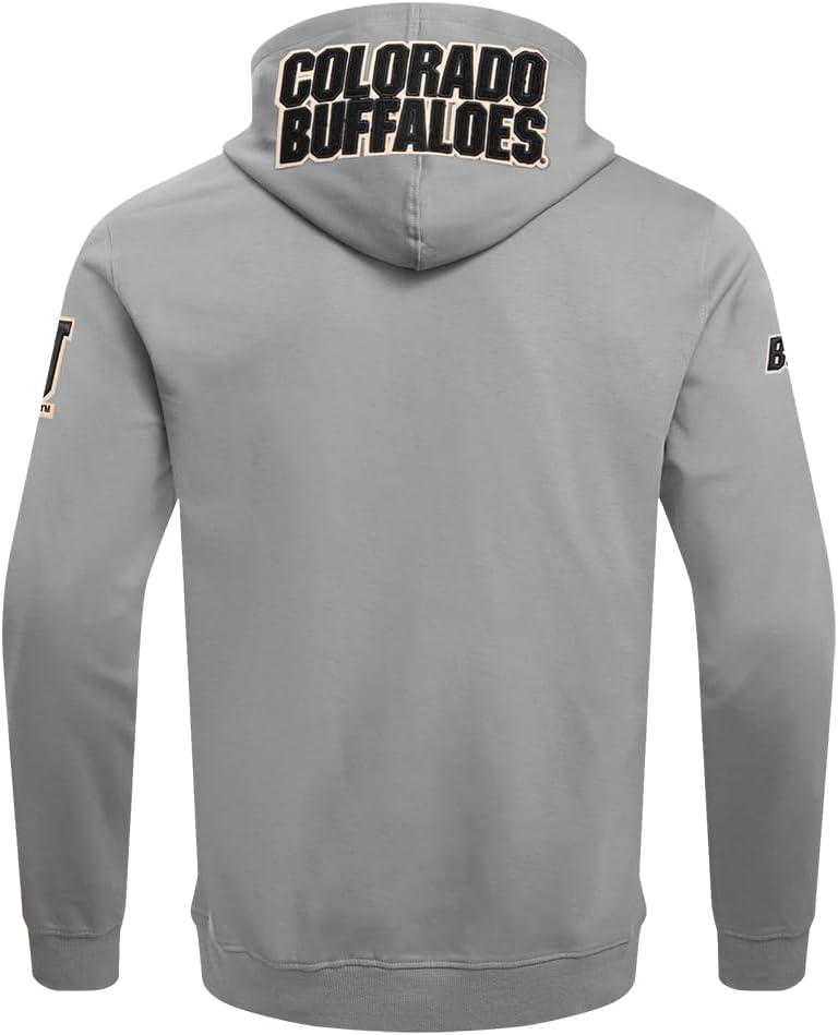 imagePro Standard Mens College Classic Chenille Cotton Double Knit Pull Over HoodieGray