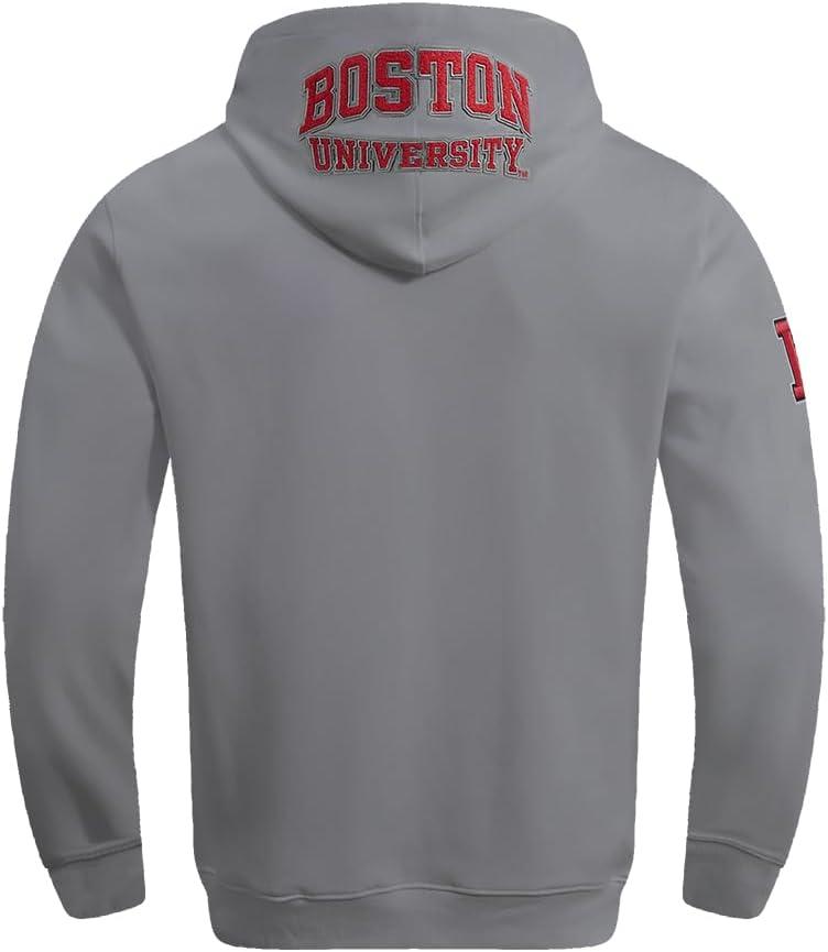 imagePro Standard Mens College Classic Chenille Cotton Double Knit Pull Over HoodieGray