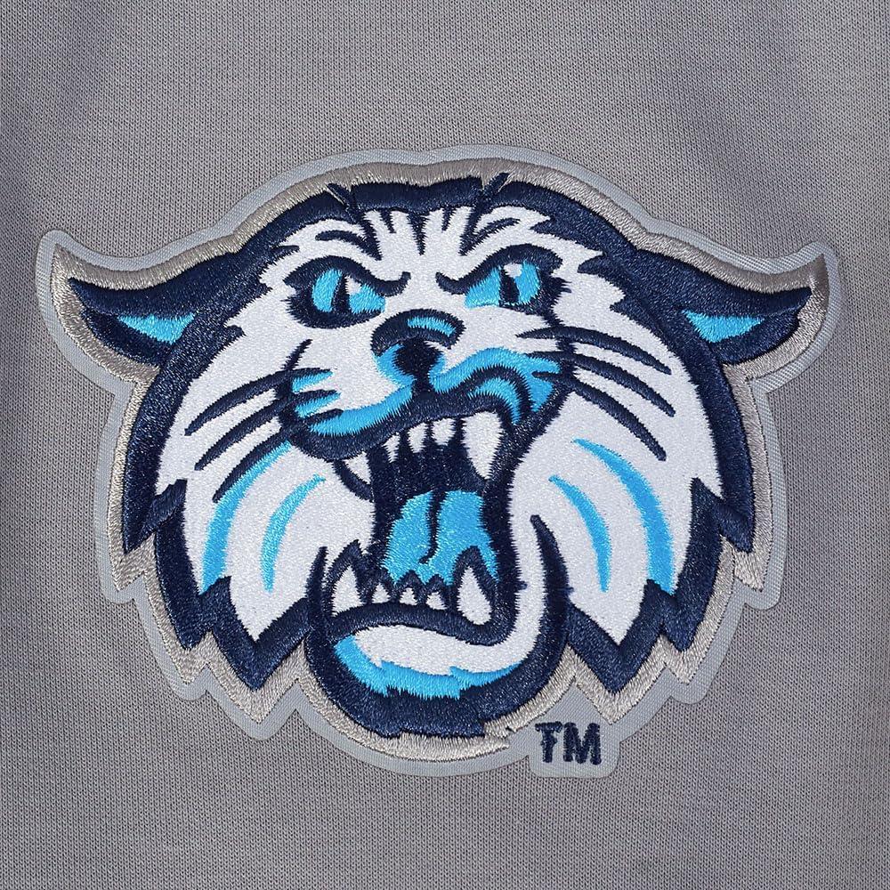 imagePro Standard Mens College Classic Chenille Cotton Double Knit Pull Over HoodieGray