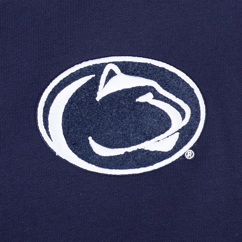 imagePro Standard Womens College Classic Chenille Cropped Pullover HoodieMidnight Navy