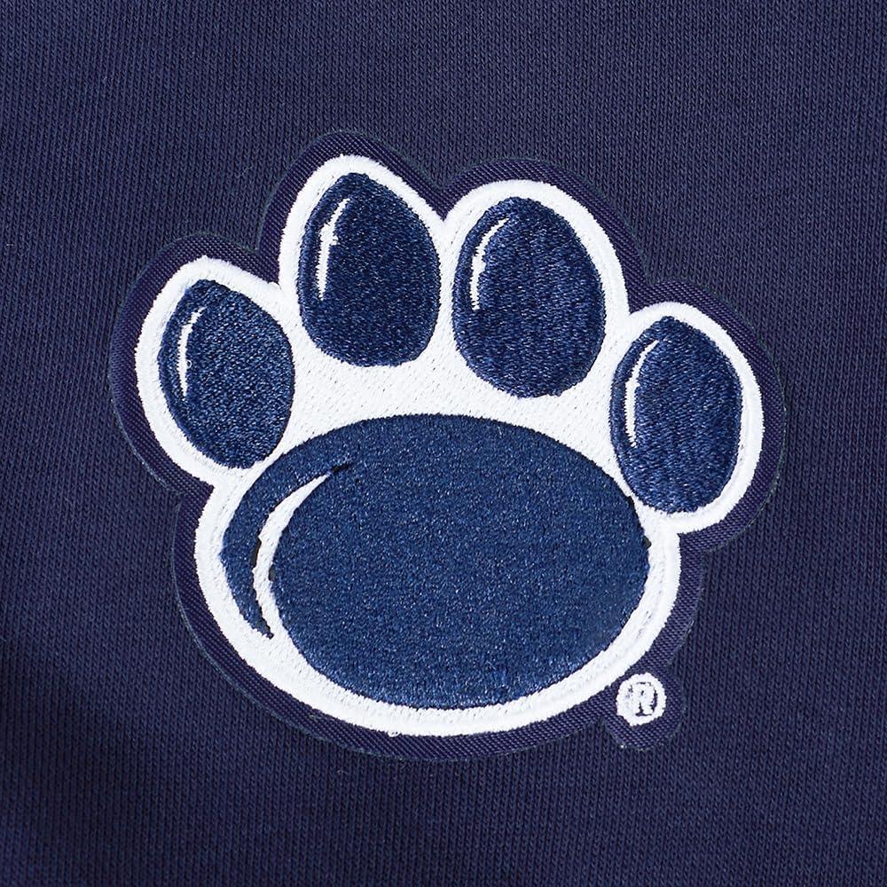imagePro Standard Womens College Classic Chenille Cropped Pullover HoodieMidnight Navy