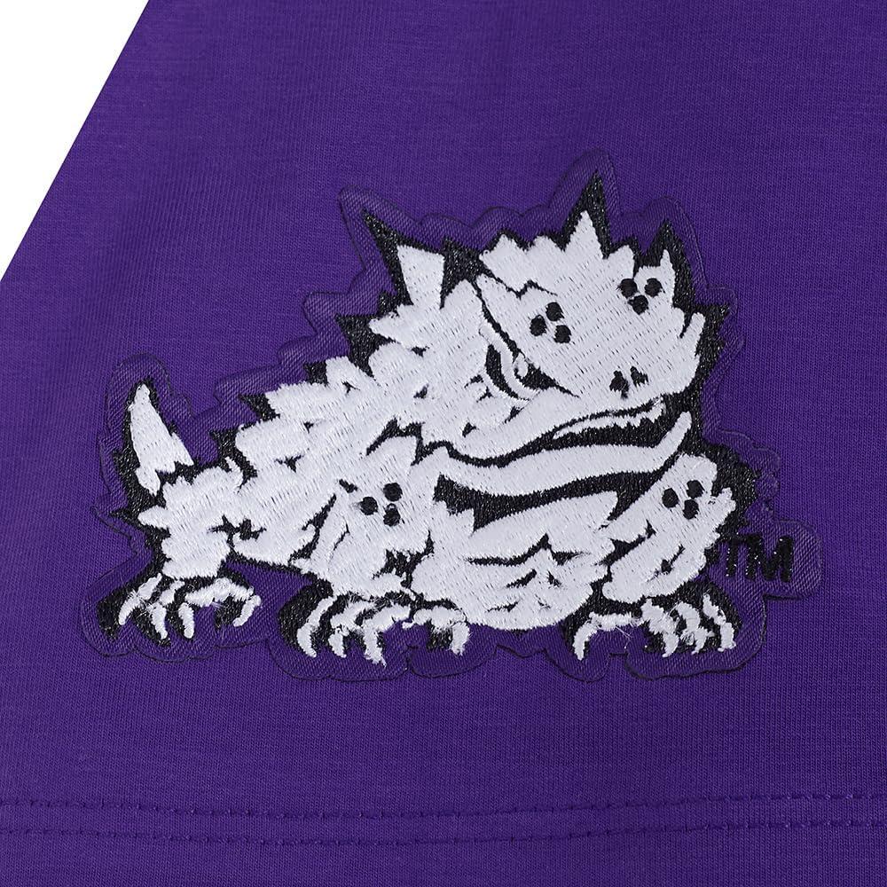 imagePro Standard Womens College Classic Chenille Short Sleeve Boxy TeePurple