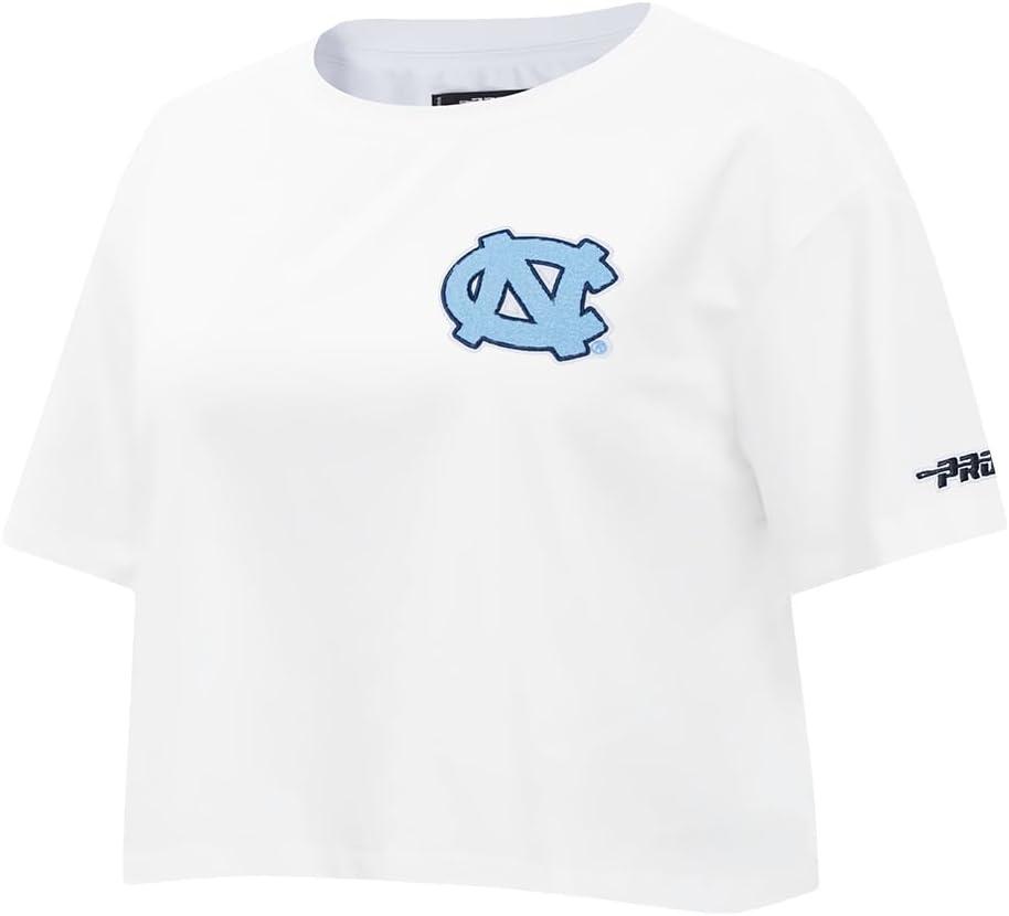 imagePro Standard Womens College Classic Chenille Short Sleeve Boxy TeeWhite