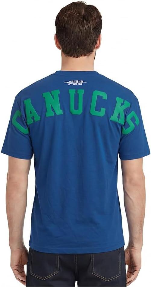 imagePro Standard Mens Mens NHL Wingspan Cotton Short Sleeve TeeDodger Blue