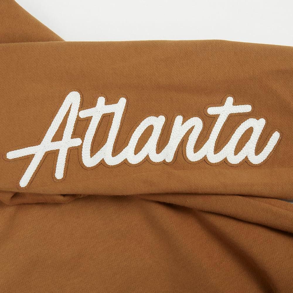 imagePro Standard Mens NBA Modern Originals Brushed Back French Terry Pull Over HoodieClay Brown