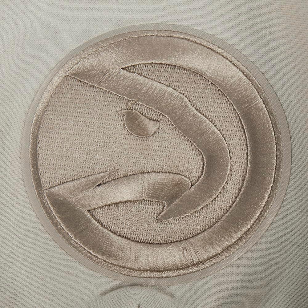 imagePro Standard Mens NBA Modern Originals Brushed Back French Terry Pull Over HoodieTaupe
