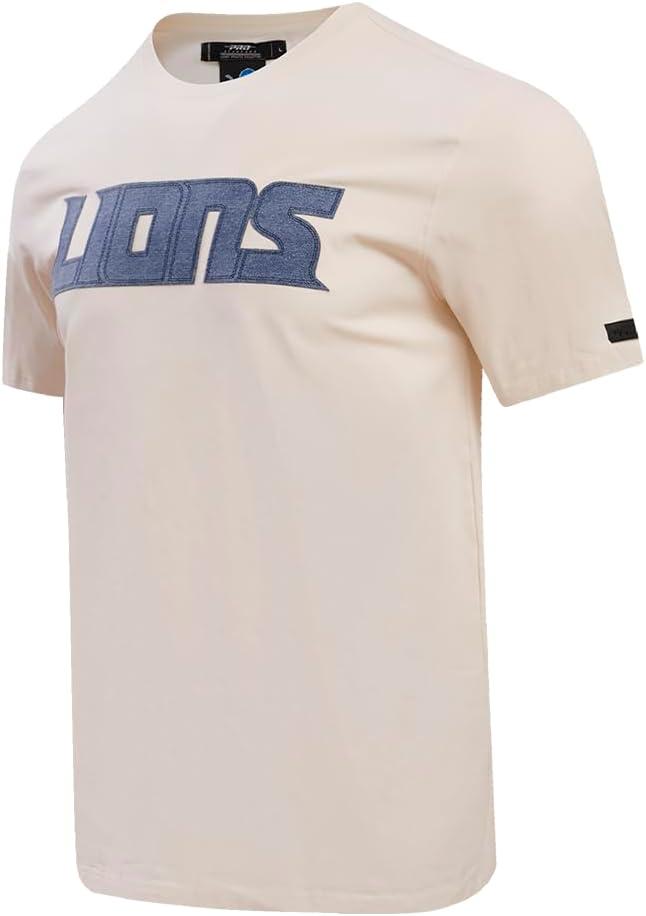imagePro Standard Mens NFL Varsity Blues Short Sleeve Tee LinenLinen