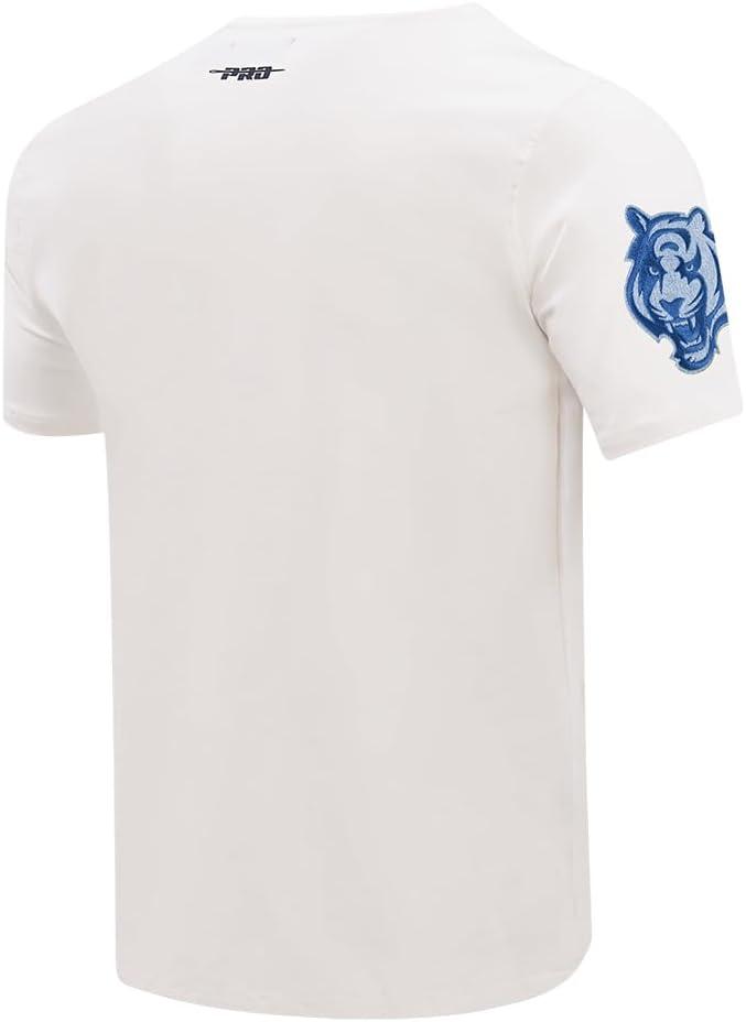 imagePro Standard Mens NFL Varsity Blues Short Sleeve Tee LinenLinen
