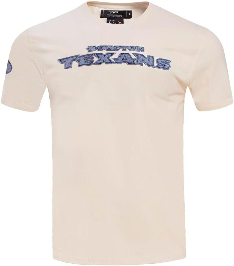 imagePro Standard Mens NFL Varsity Blues Short Sleeve Tee LinenLinen