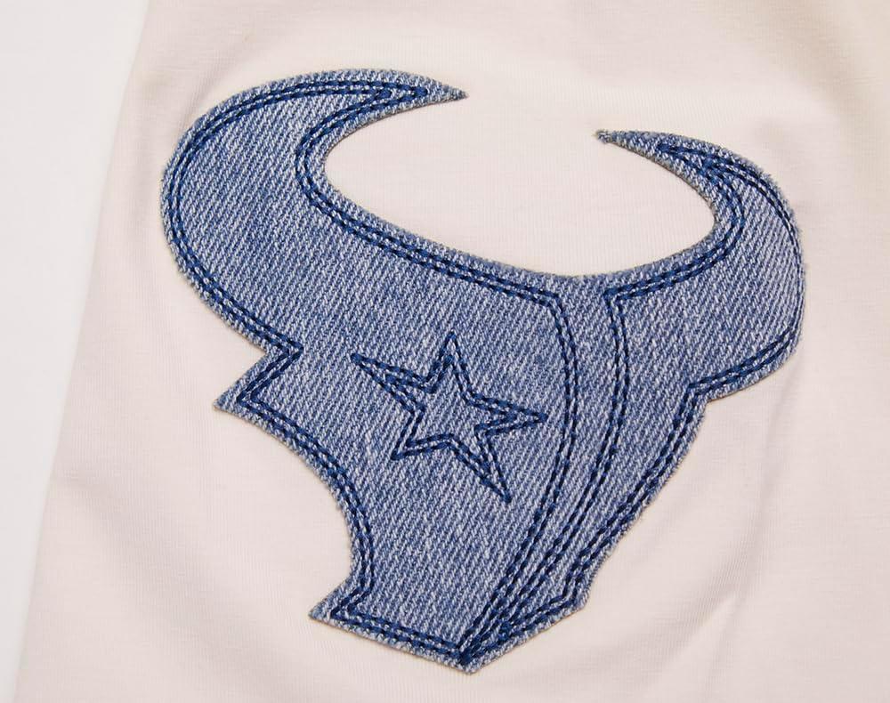 imagePro Standard Mens NFL Varsity Blues Short Sleeve Tee LinenLinen