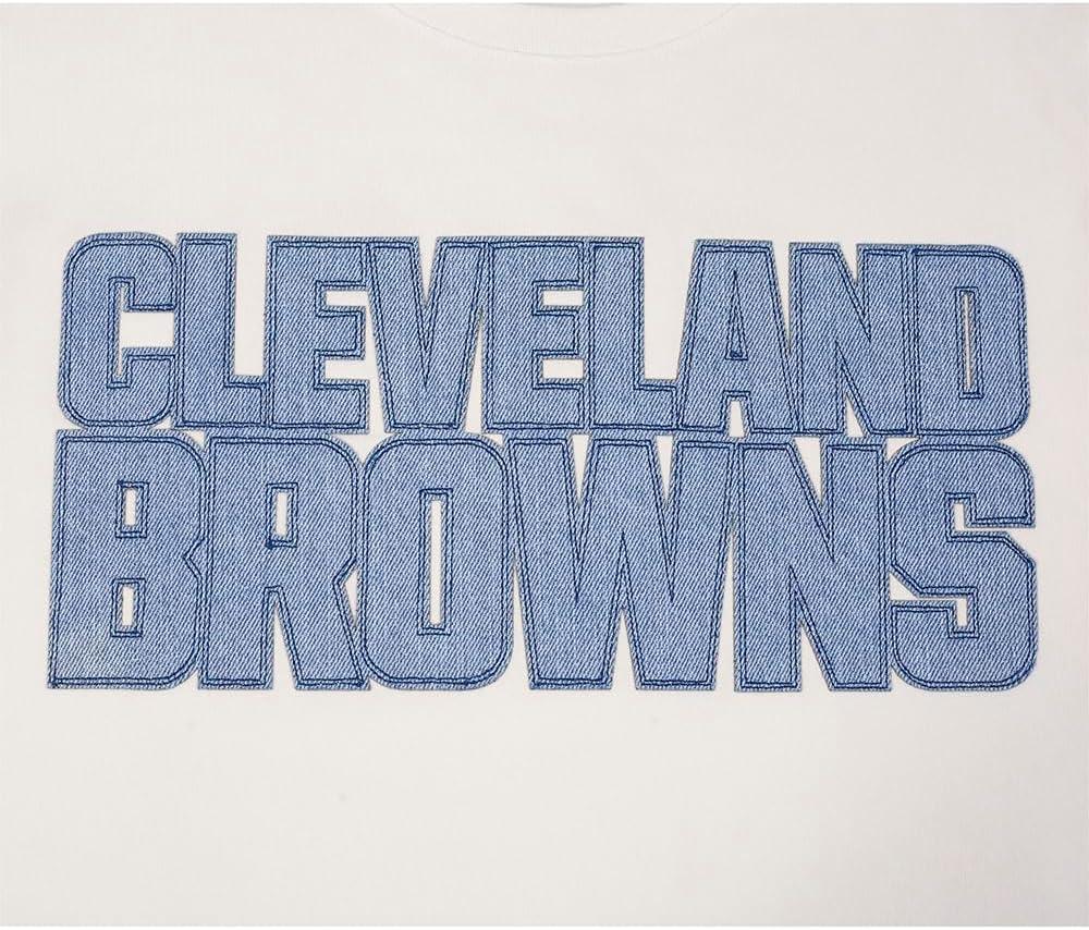 imagePro Standard Mens NFL Varsity Blues Short Sleeve Tee LinenLinen