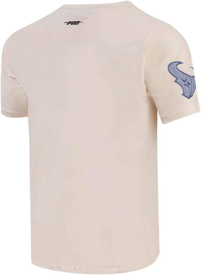 imagePro Standard Mens NFL Varsity Blues Short Sleeve Tee LinenLinen