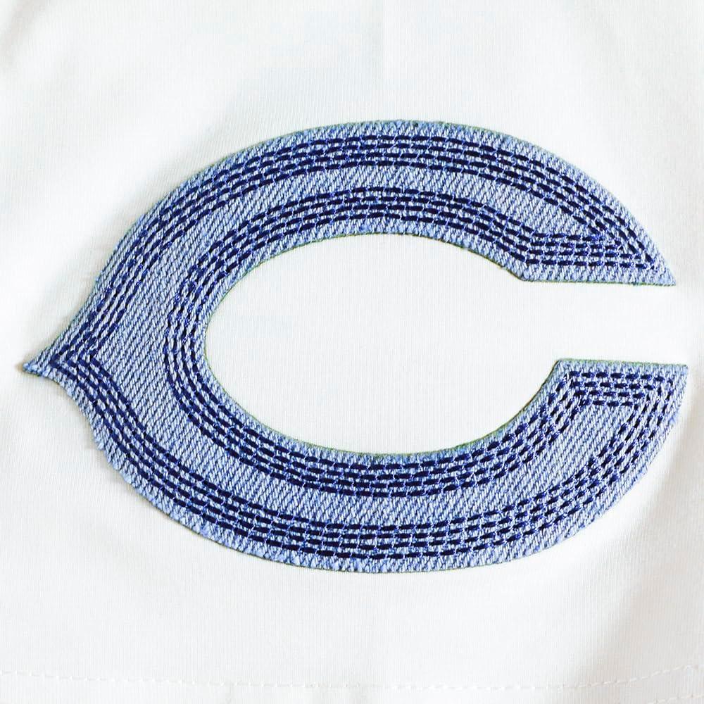 imagePro Standard Mens NFL Varsity Blues Short Sleeve Tee LinenLinen