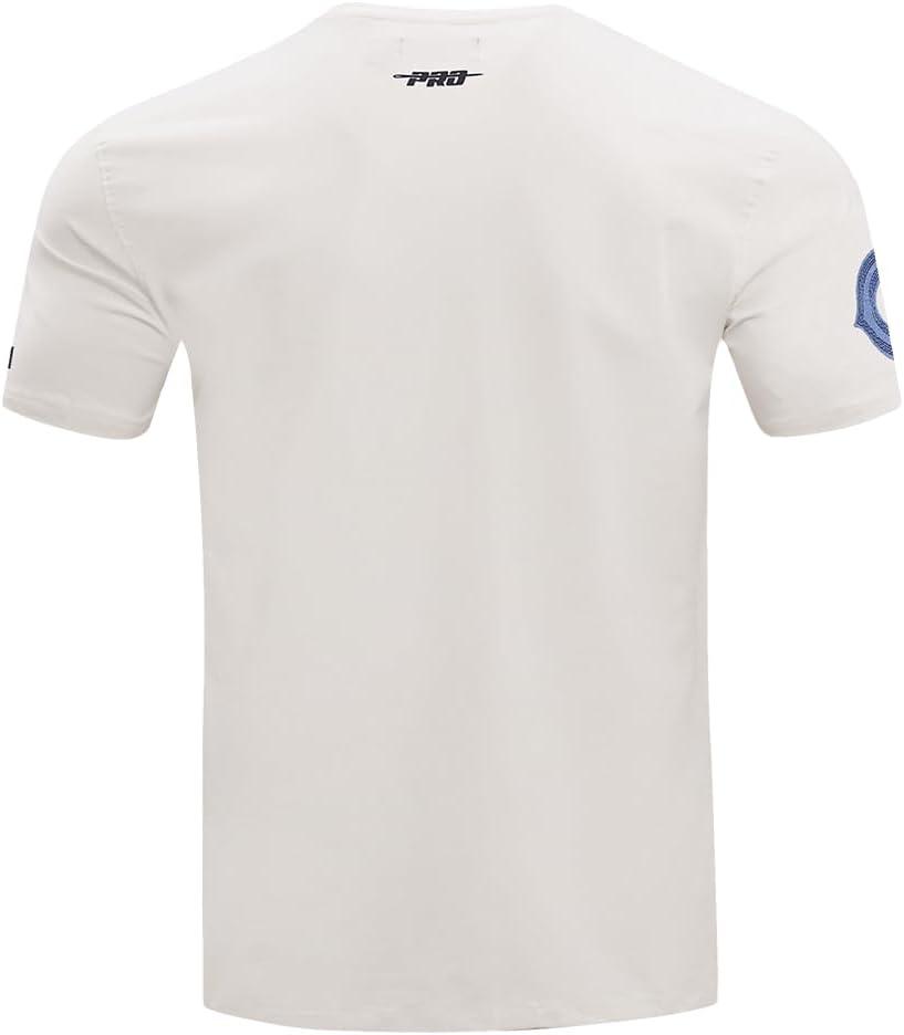 imagePro Standard Mens NFL Varsity Blues Short Sleeve Tee LinenLinen