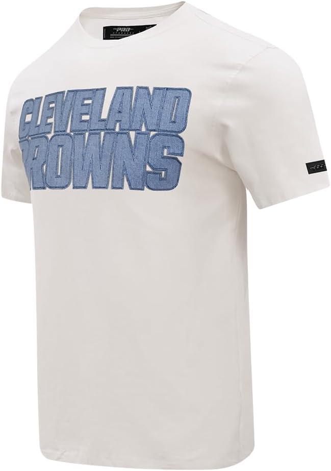 imagePro Standard Mens NFL Varsity Blues Short Sleeve Tee LinenLinen