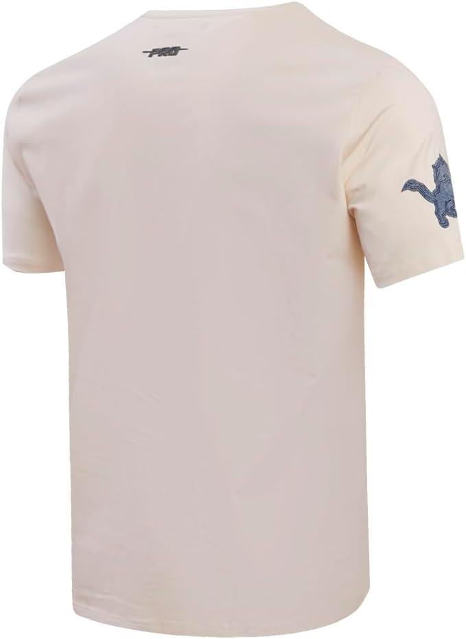 imagePro Standard Mens NFL Varsity Blues Short Sleeve Tee LinenLinen