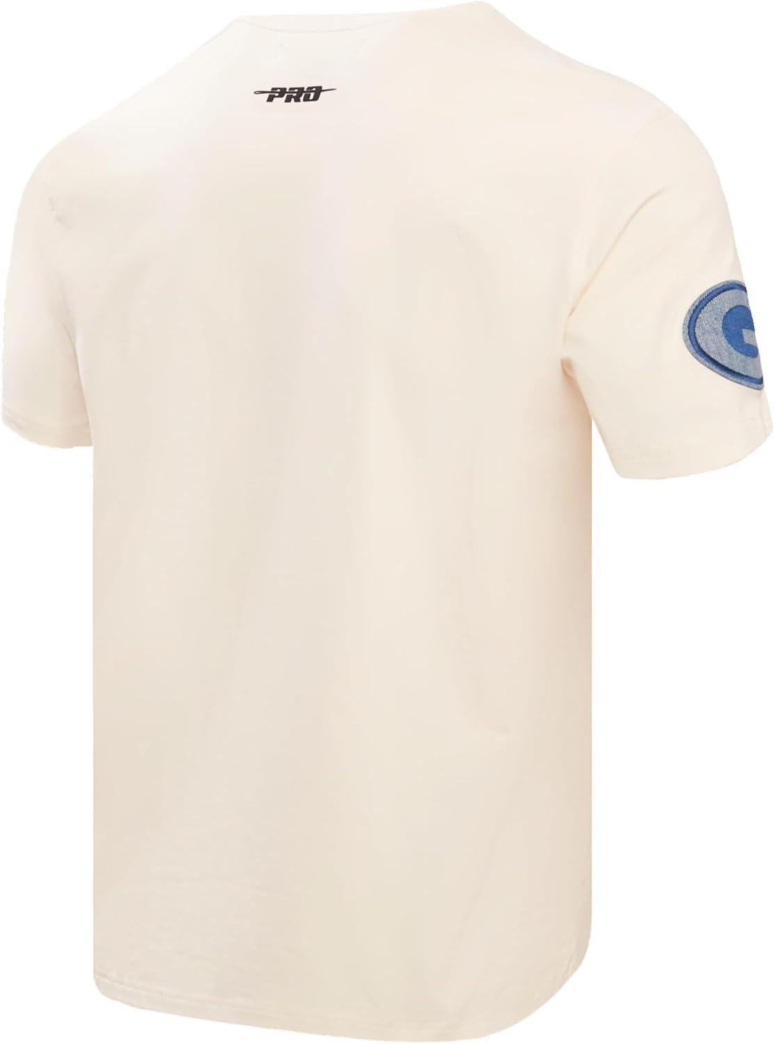imagePro Standard Mens NFL Varsity Blues Short Sleeve Tee LinenLinen