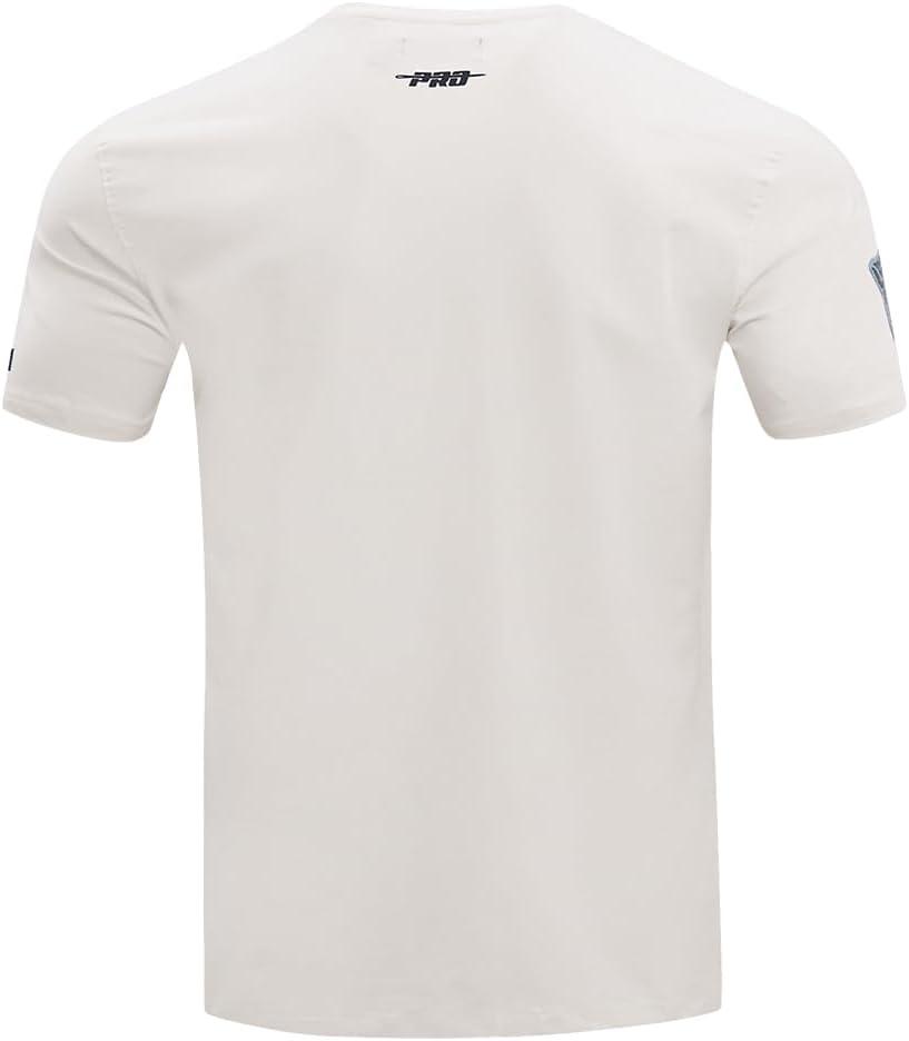 imagePro Standard Mens NFL Varsity Blues Short Sleeve Tee LinenLinen