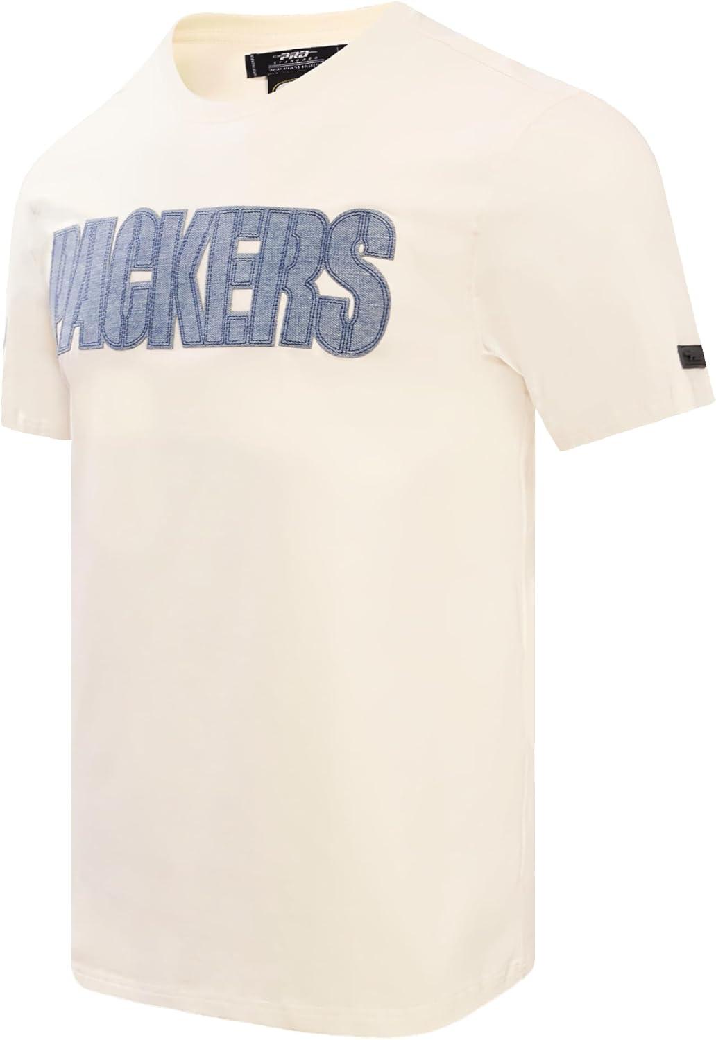 imagePro Standard Mens NFL Varsity Blues Short Sleeve Tee LinenLinen
