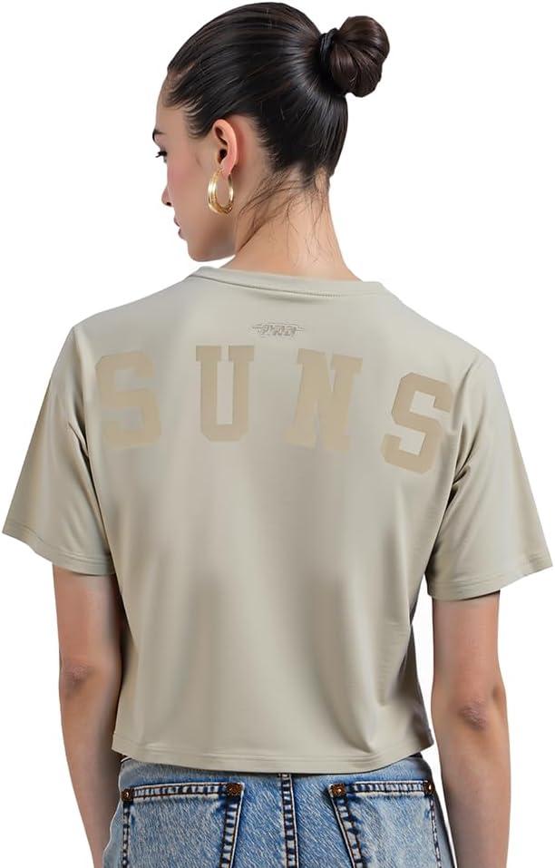 imagePro Standard NBA Womens Womens NBA Phoenix Suns Wingspan SS Boxy TeeTaupe