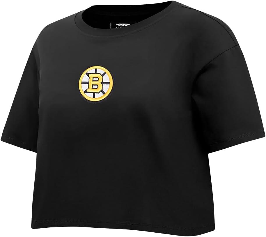imagePro Standard Womens Womens NHL Wingspan Short Sleeve Boxy TeeBlack