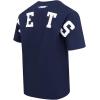 Pro Standard Mens Mens NHL Wingspan Cotton Short Sleeve Tee(Midnight Navy)