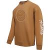 Pro Standard Mens NBA Modern Originals Brushed Back French Terry Pull Over Hoodie(Clay Brown)