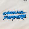 Pro Standard Womens NFL Carolina Panthers Retro Classics Satin Jacket Eggshell/Black S